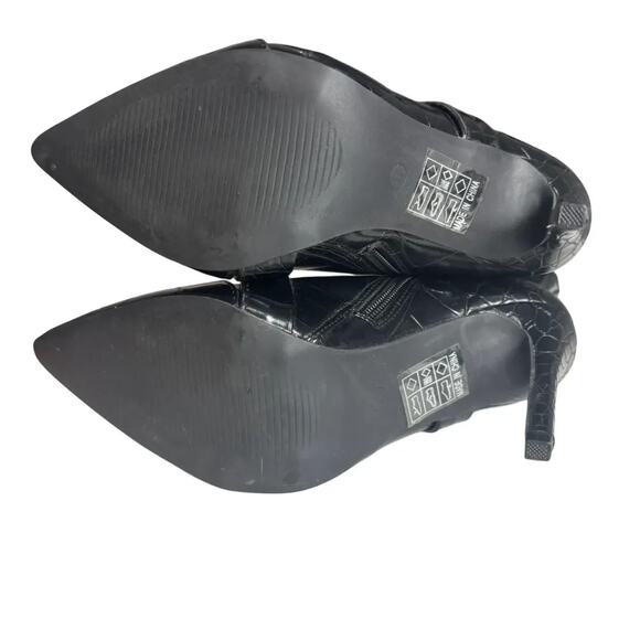 So Me Black stiletto heel booties 6 - Picture 2 of 6